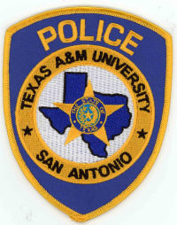 TEXAS,TEXAS A AND M UNIVERSITY POLICE SAN ANTONIO 1